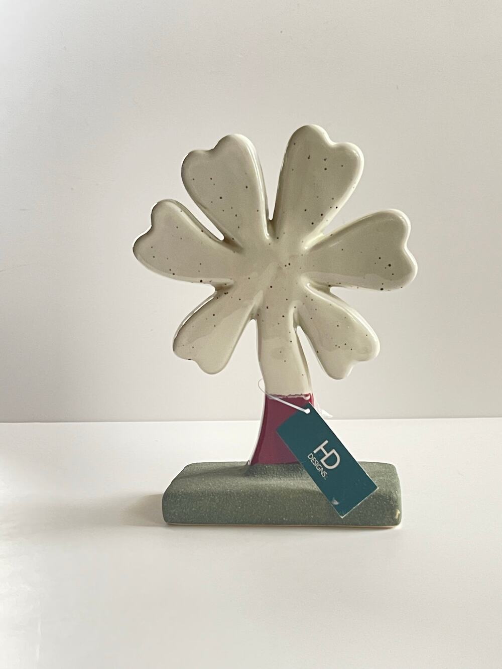 Clover 6 Leaves HD Design Ceramic  Shamrock Flower